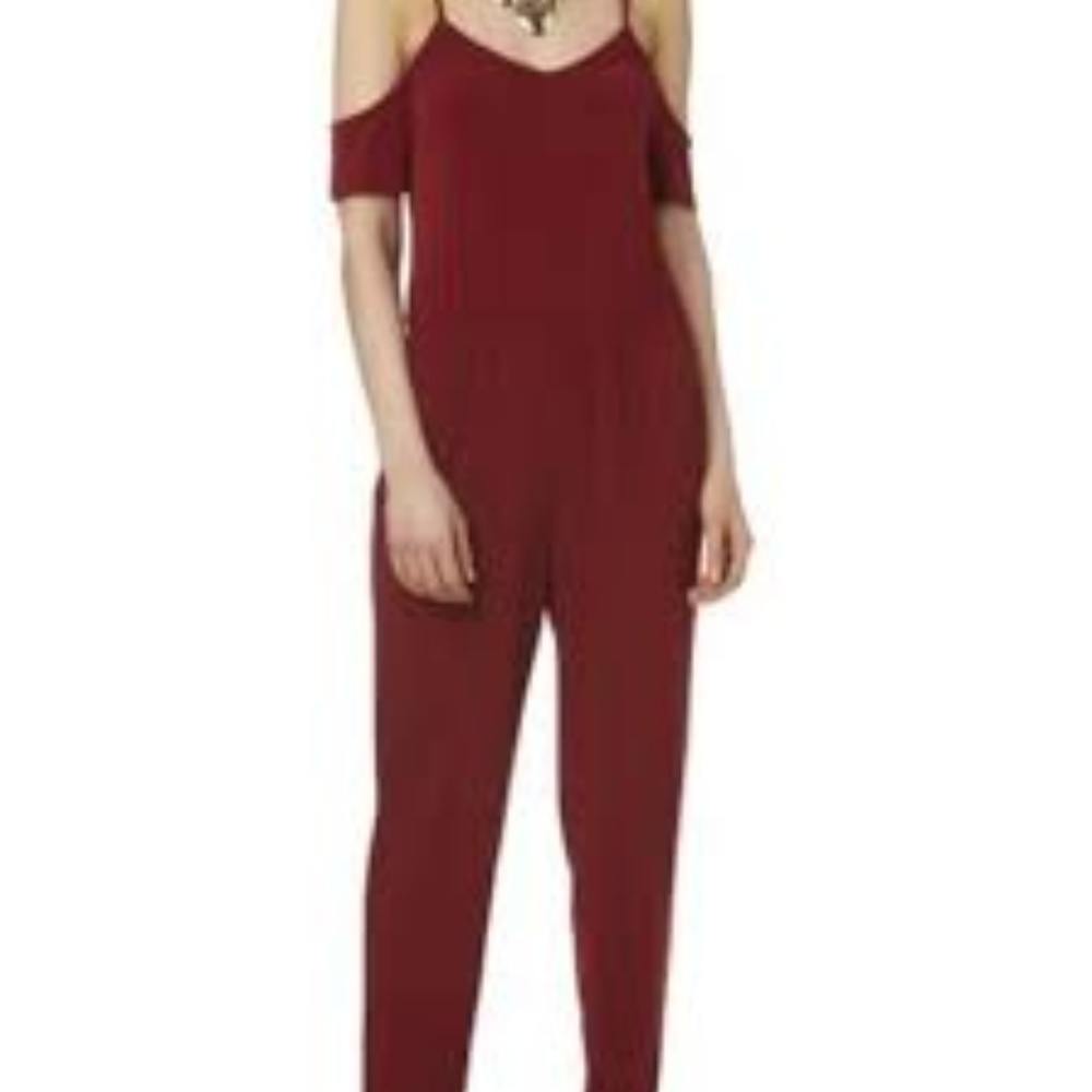 Simply Styled Women's Cold Shoulder Jumpsuit